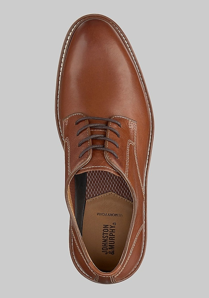 Upton Plain Toe Oxford Tan