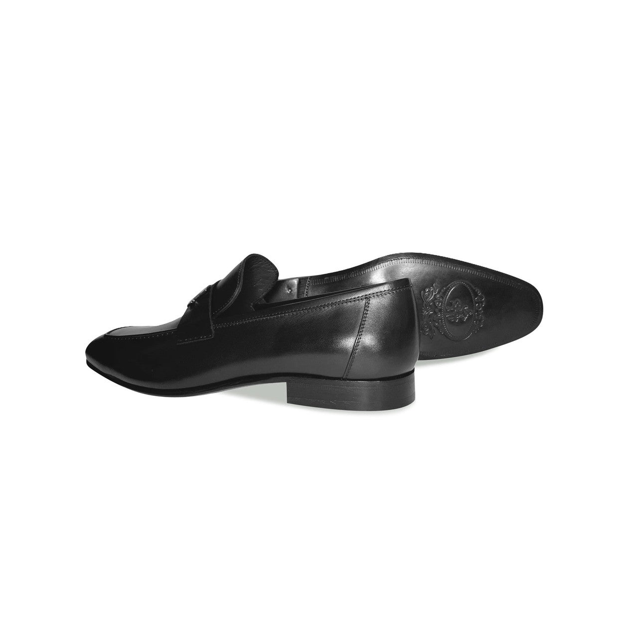 Corrente 5760 H Buckle loafer Shoes - Black