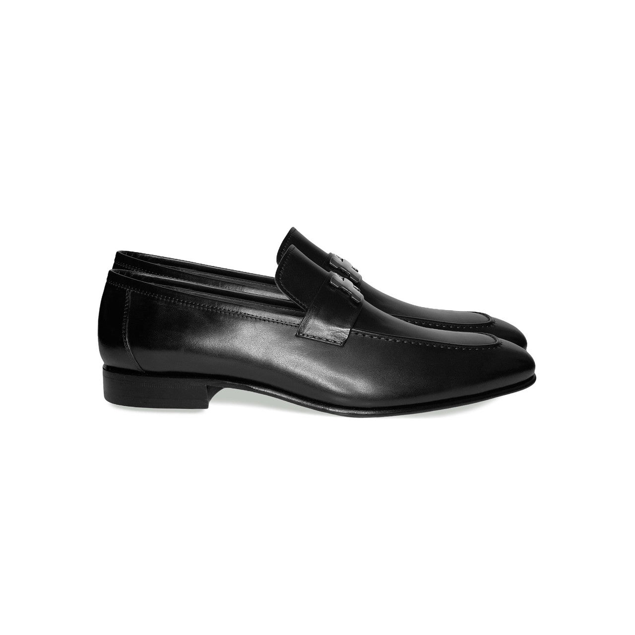 Corrente 5760 H Buckle loafer Shoes - Black