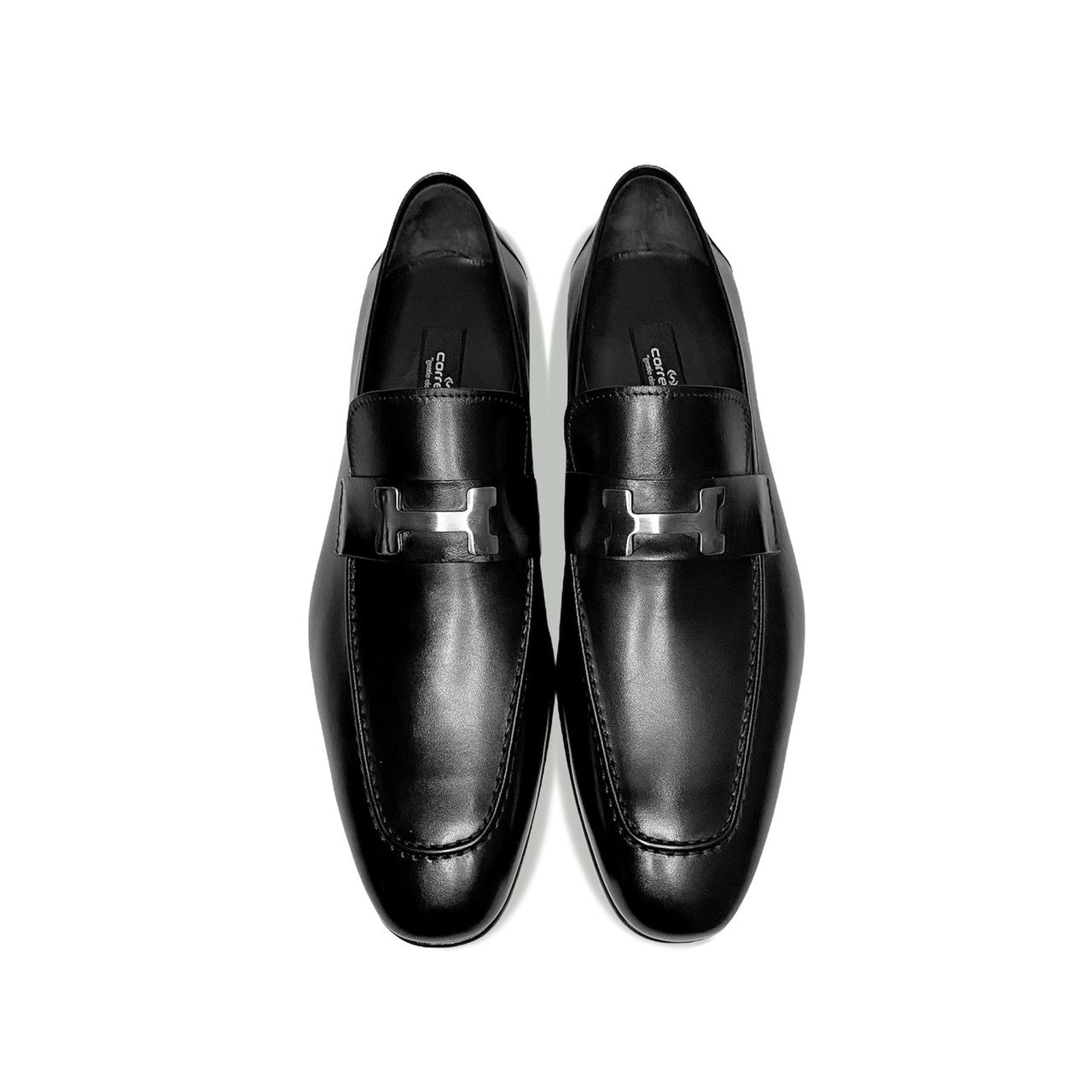 Corrente 5760 H Buckle loafer Shoes - Black