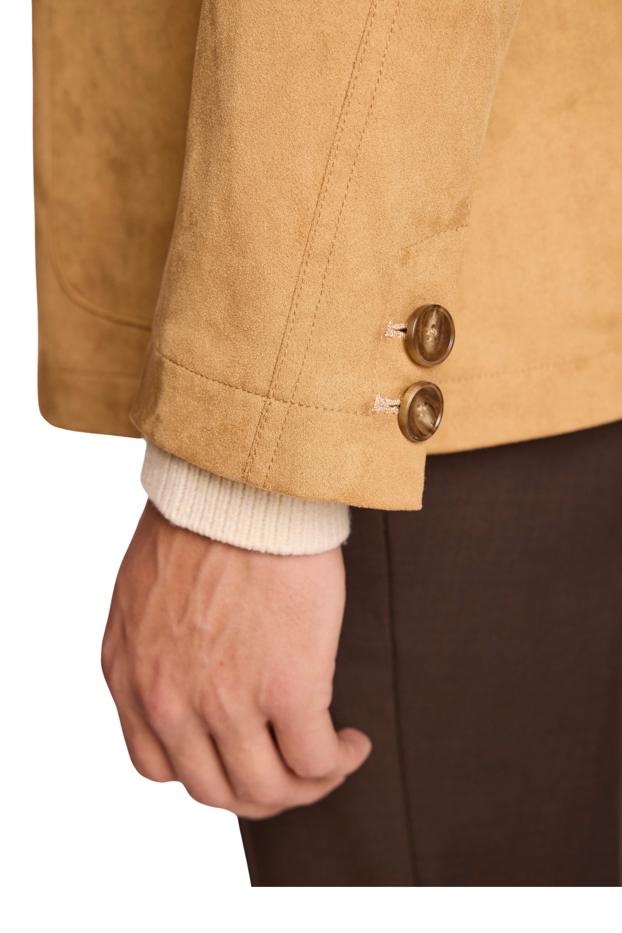 New City Button Up Jacket - Chamois