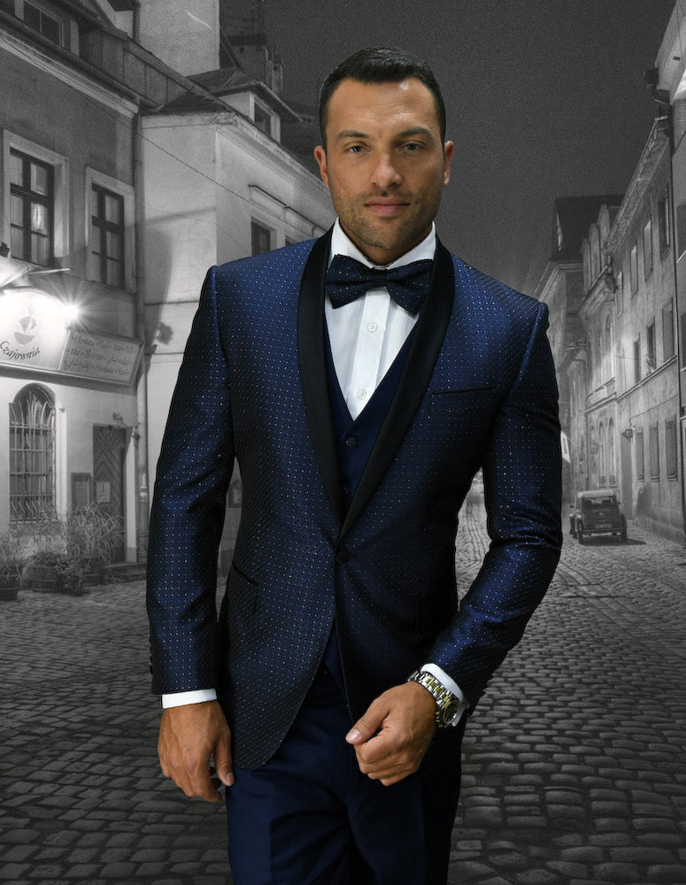 Statement Bellagio-6 Navy Tuxedo