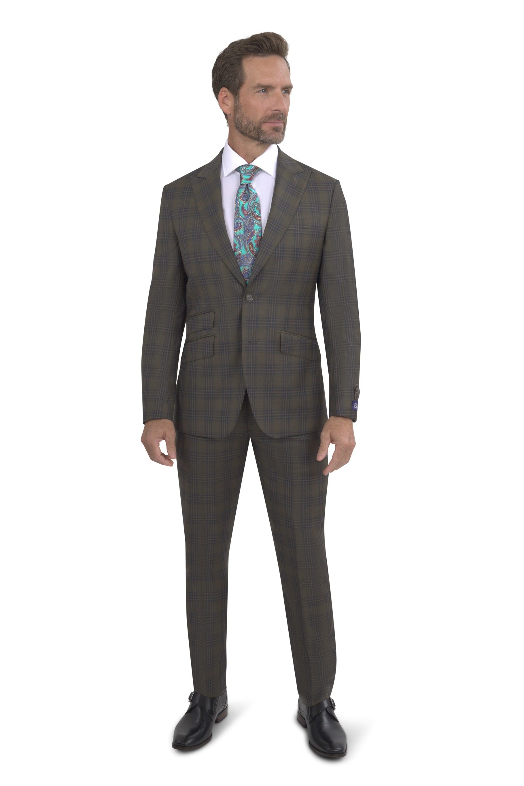 BERGAMO ELEGANT - Fancy Slim Fit Suit 10005.4266