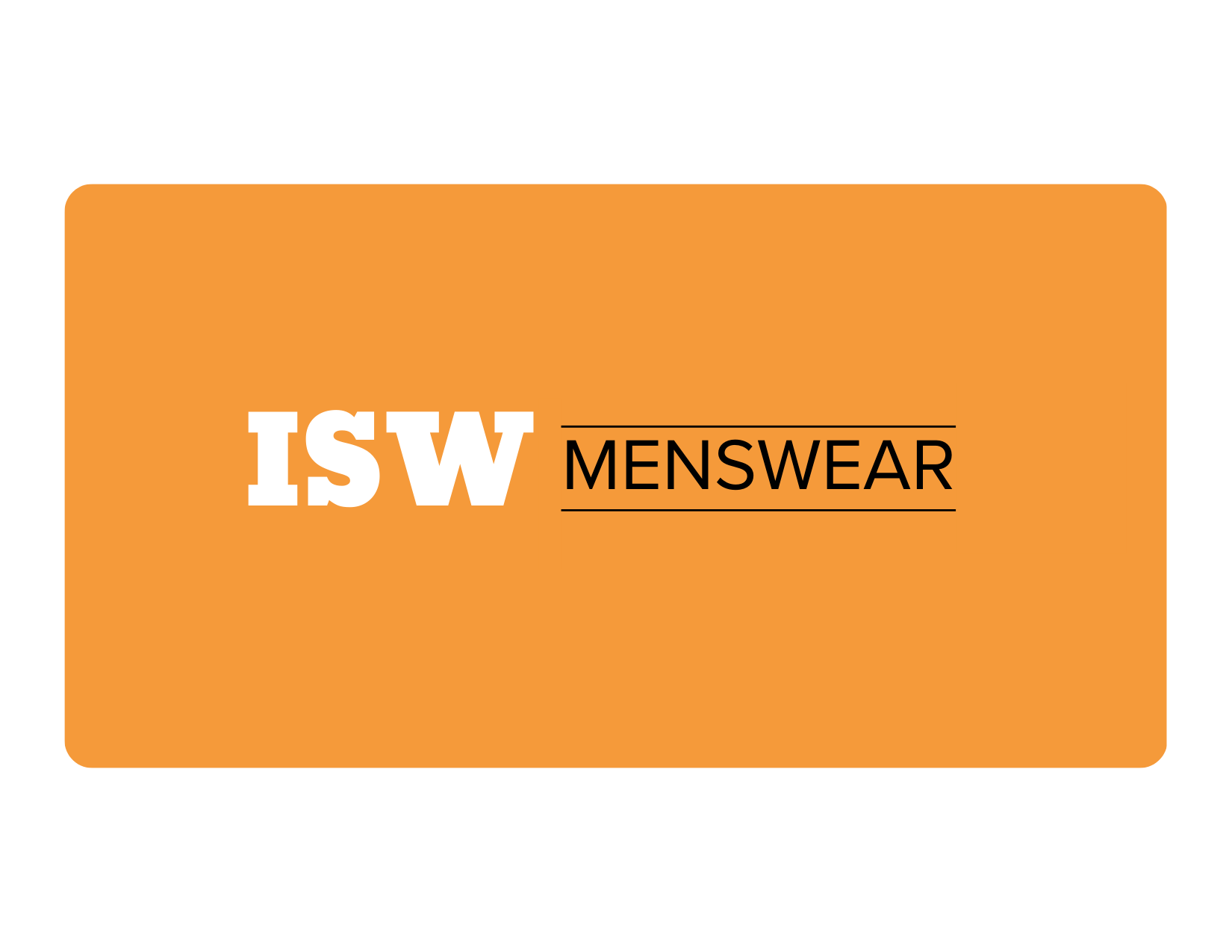 ISW Menswear Gift Card