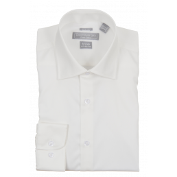 Christopher Lena Slim Fit Regular Cuff Pure Cotton Wrinkle Free Shirt - C507ETRX - Ecru Ecru / 18 / 34/35 Christopher Lena Slim Fit Regular Cuff Pure Cotton Wrinkle Free Shirt - C507ETRX - Ecru Ecru / 18 / 34/35