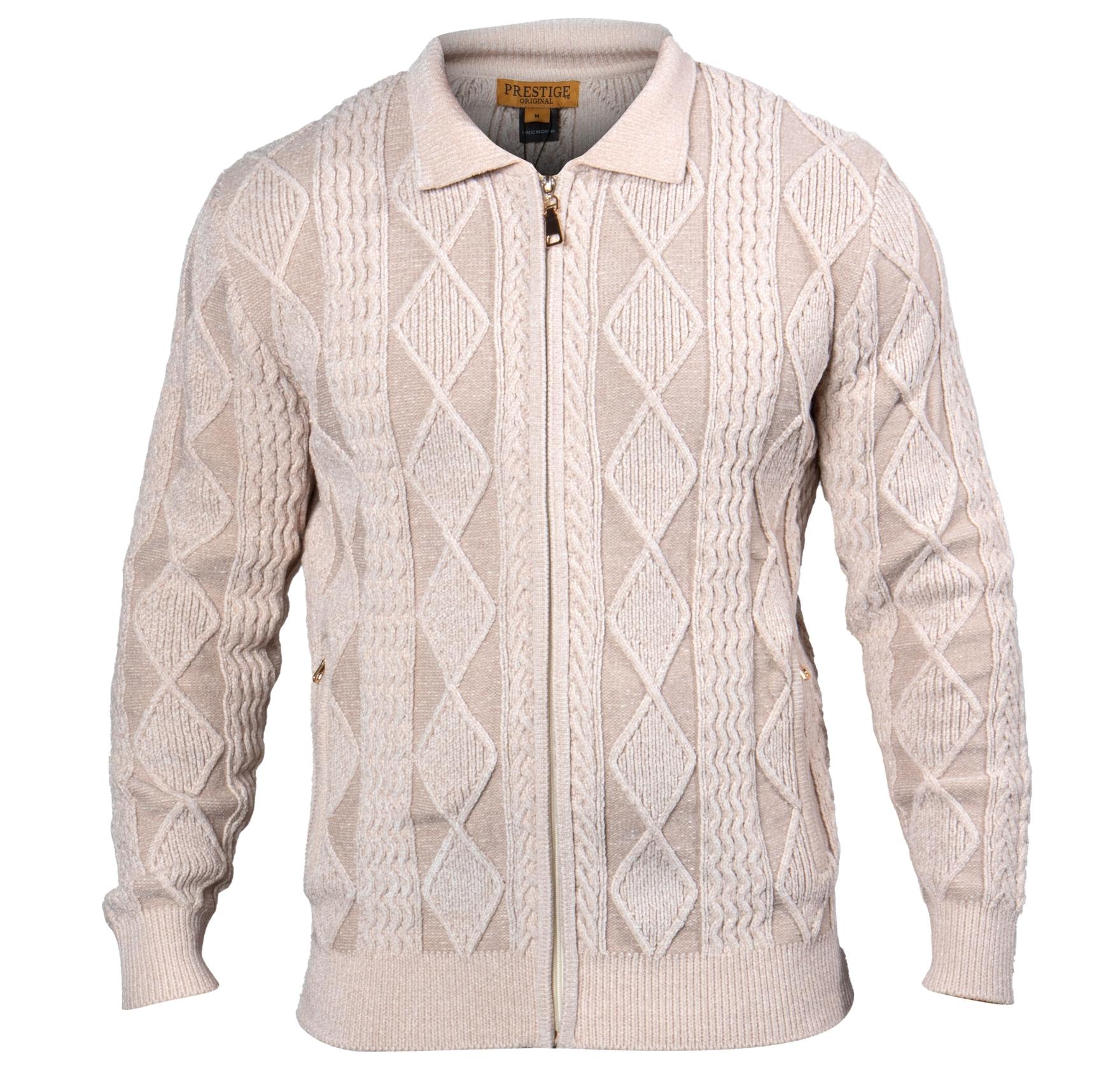 Prestige CH-480 Long Sleeve Sweater - Cream