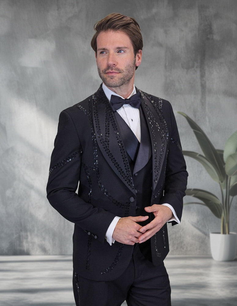 TUXEDO- Black Suit