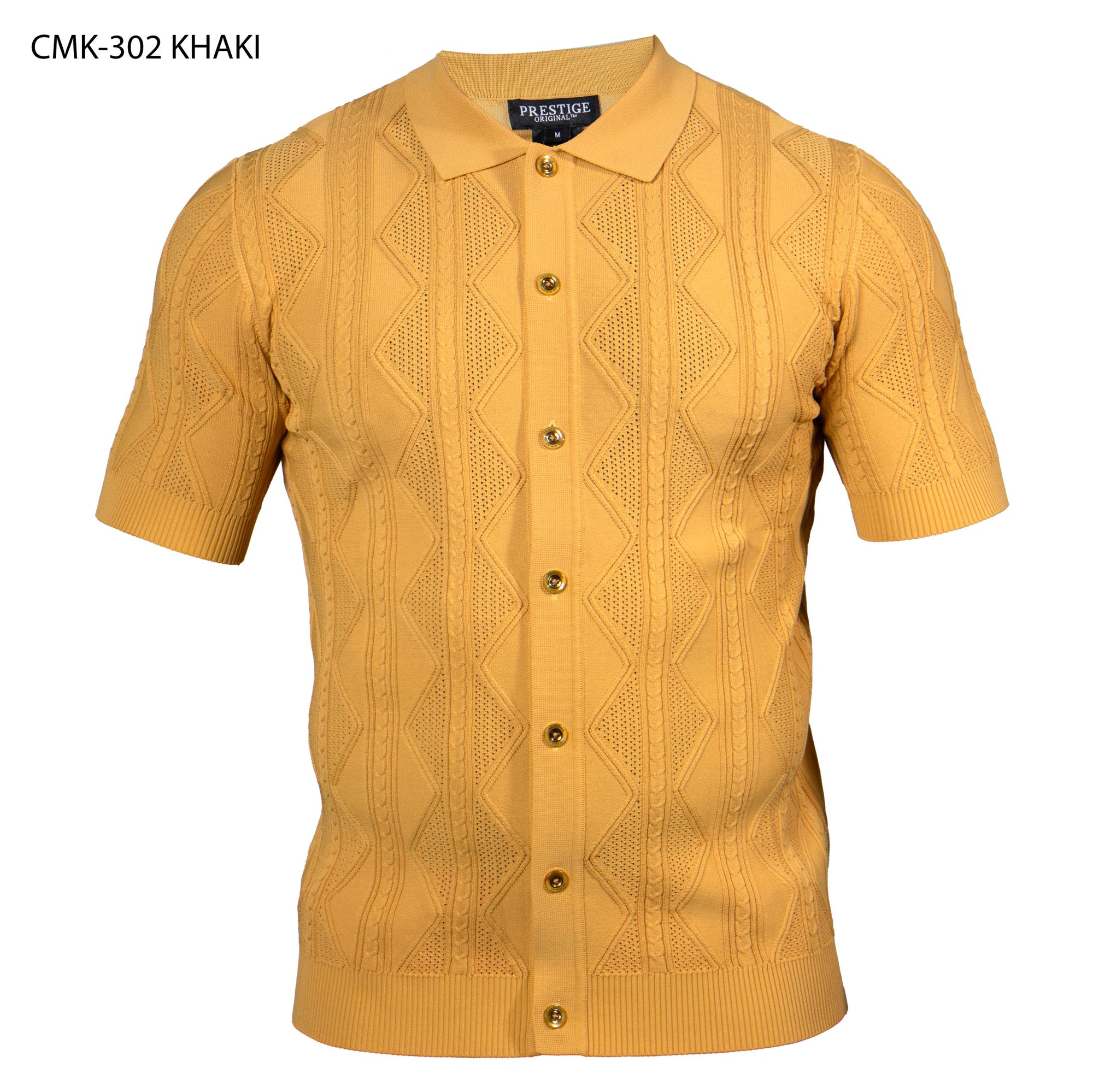Prestige CMK-302 Short Sleeve Shirt - Maize