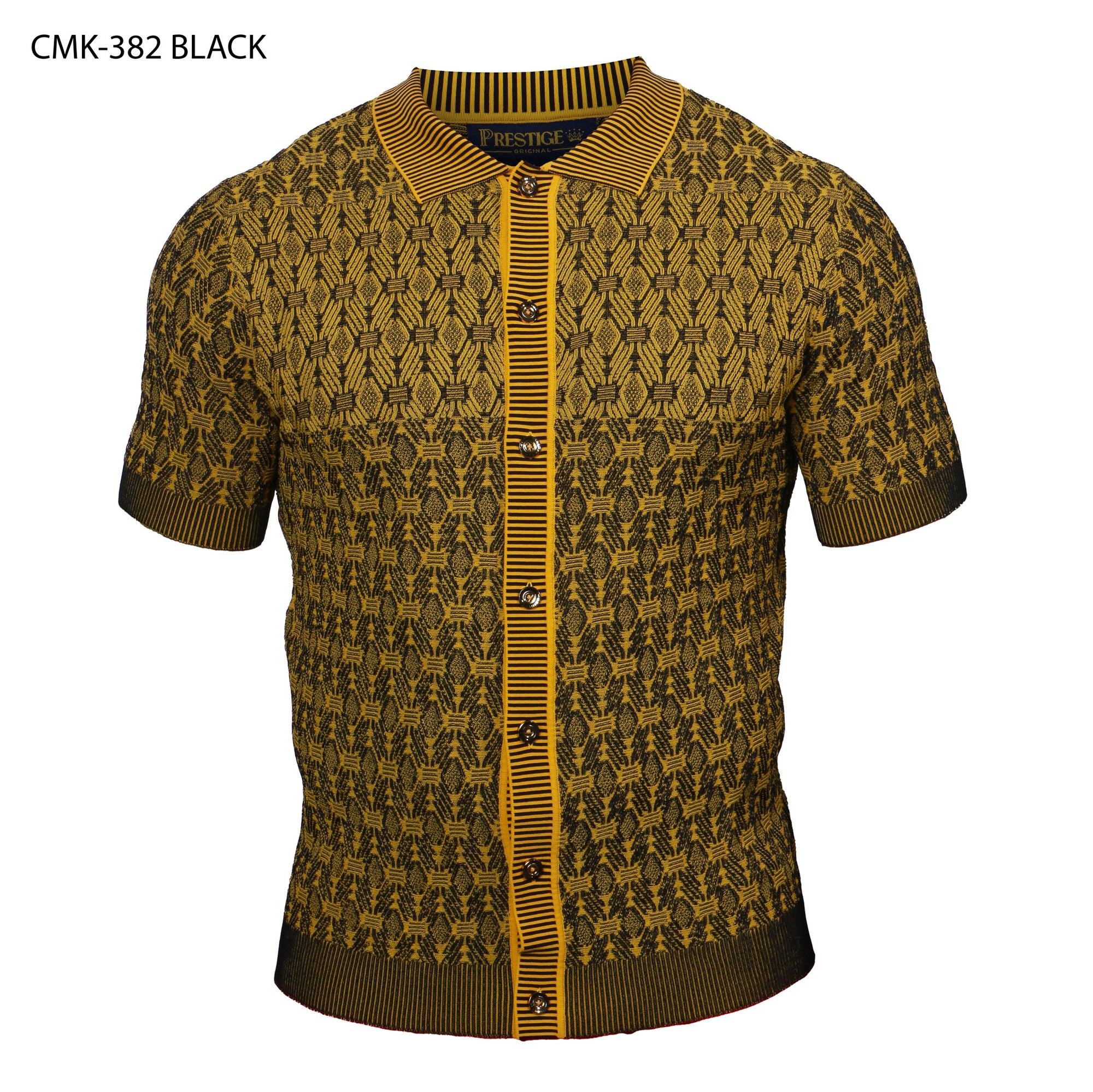 Prestige CMK-382 Short Sleeve Cardigans - Black