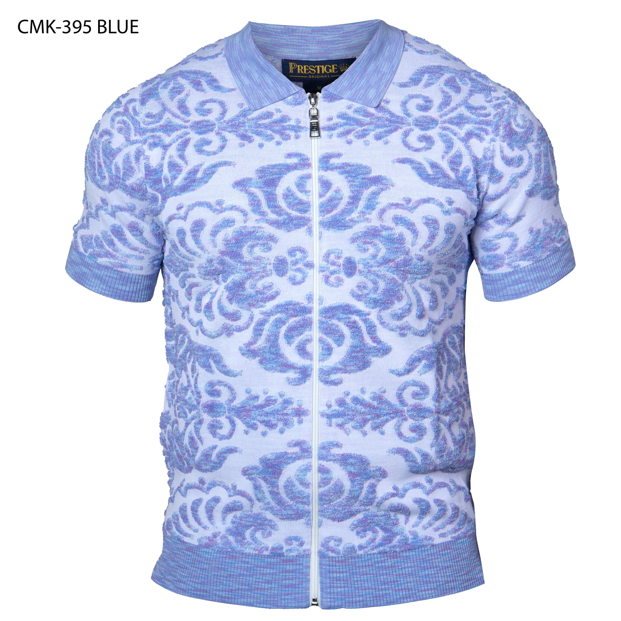 Prestige CMK-385 Full Zip Shirt - Blue