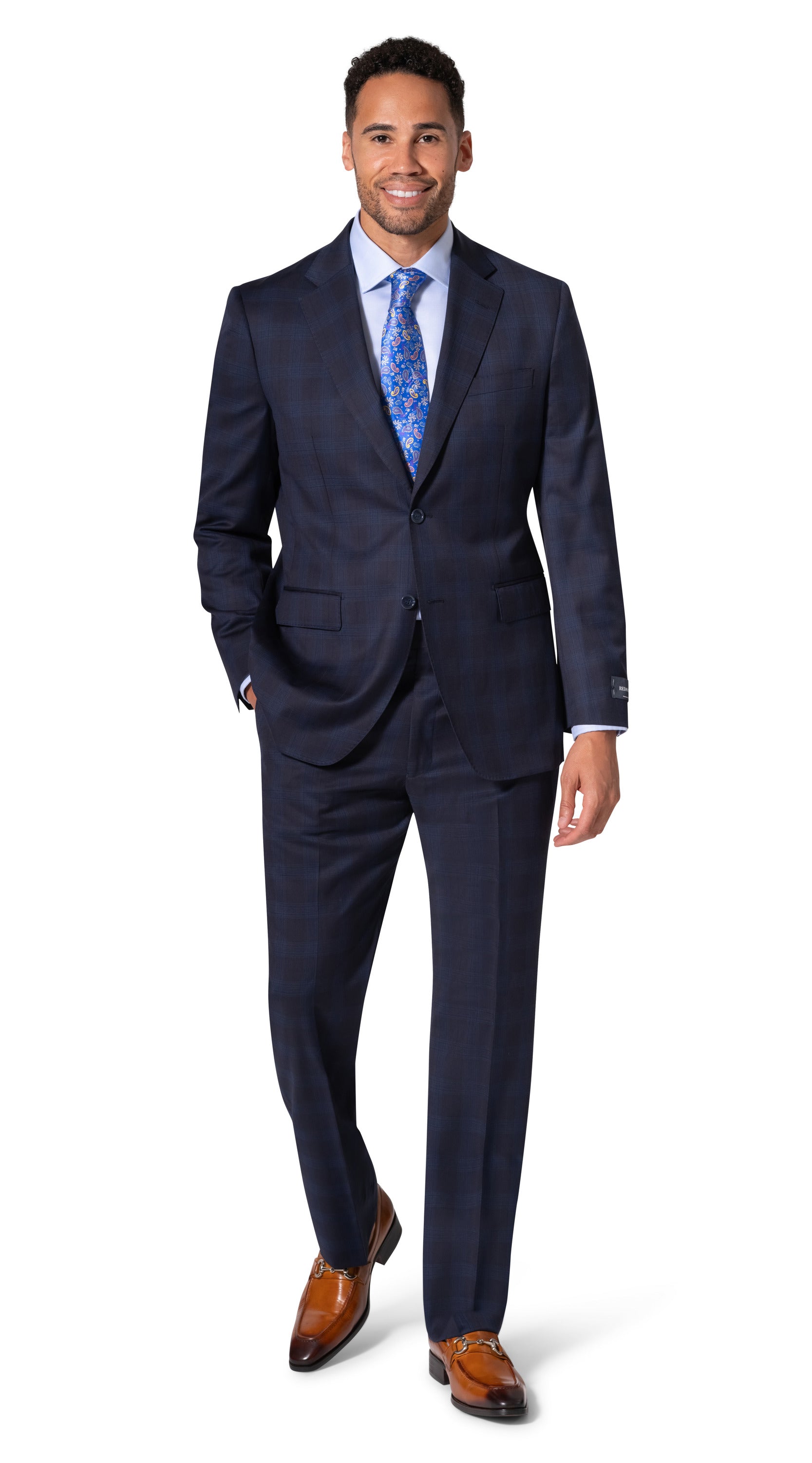 Berragamo Reda | 146.519 Modern Fit Suit - Blue