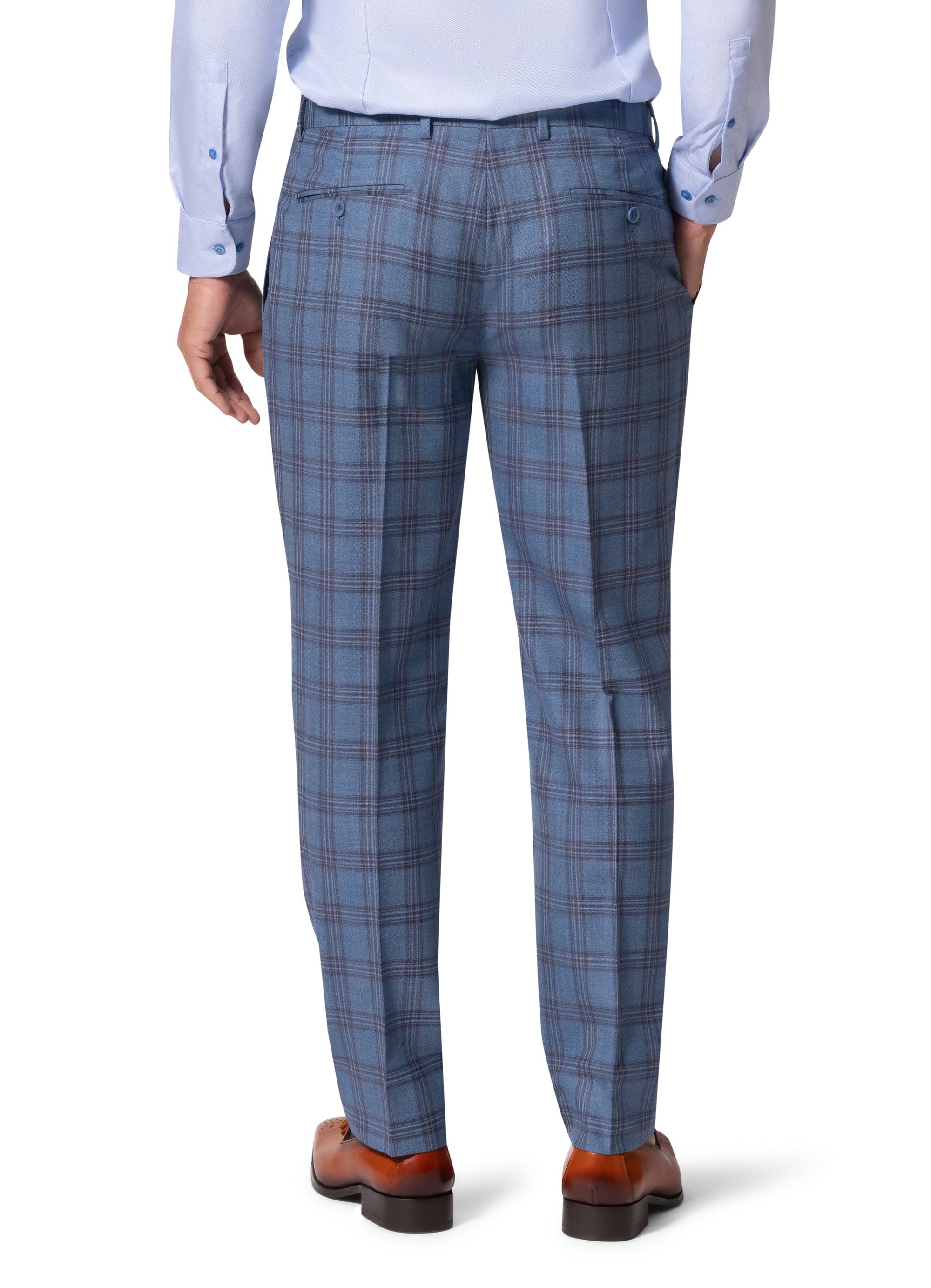 Bergamo Elegant - Faille Wool 10005.4098 D/B Slim Fit Suit