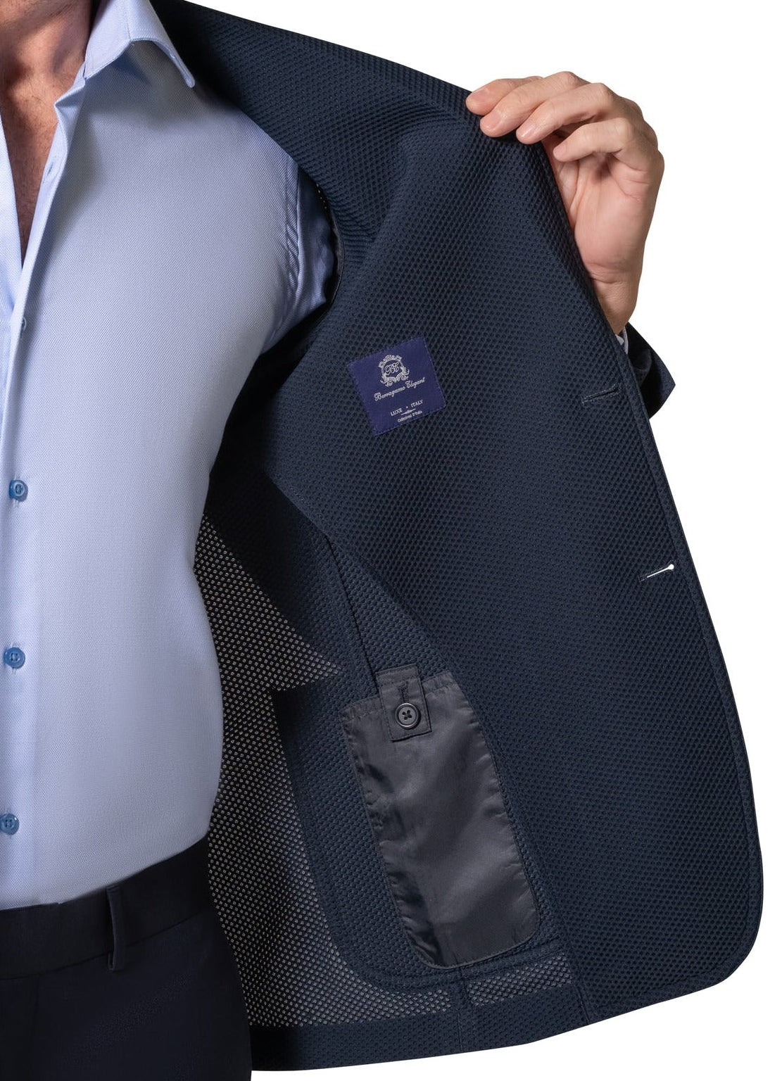 Bergamo Elegant - Stretch Jacket - Navy