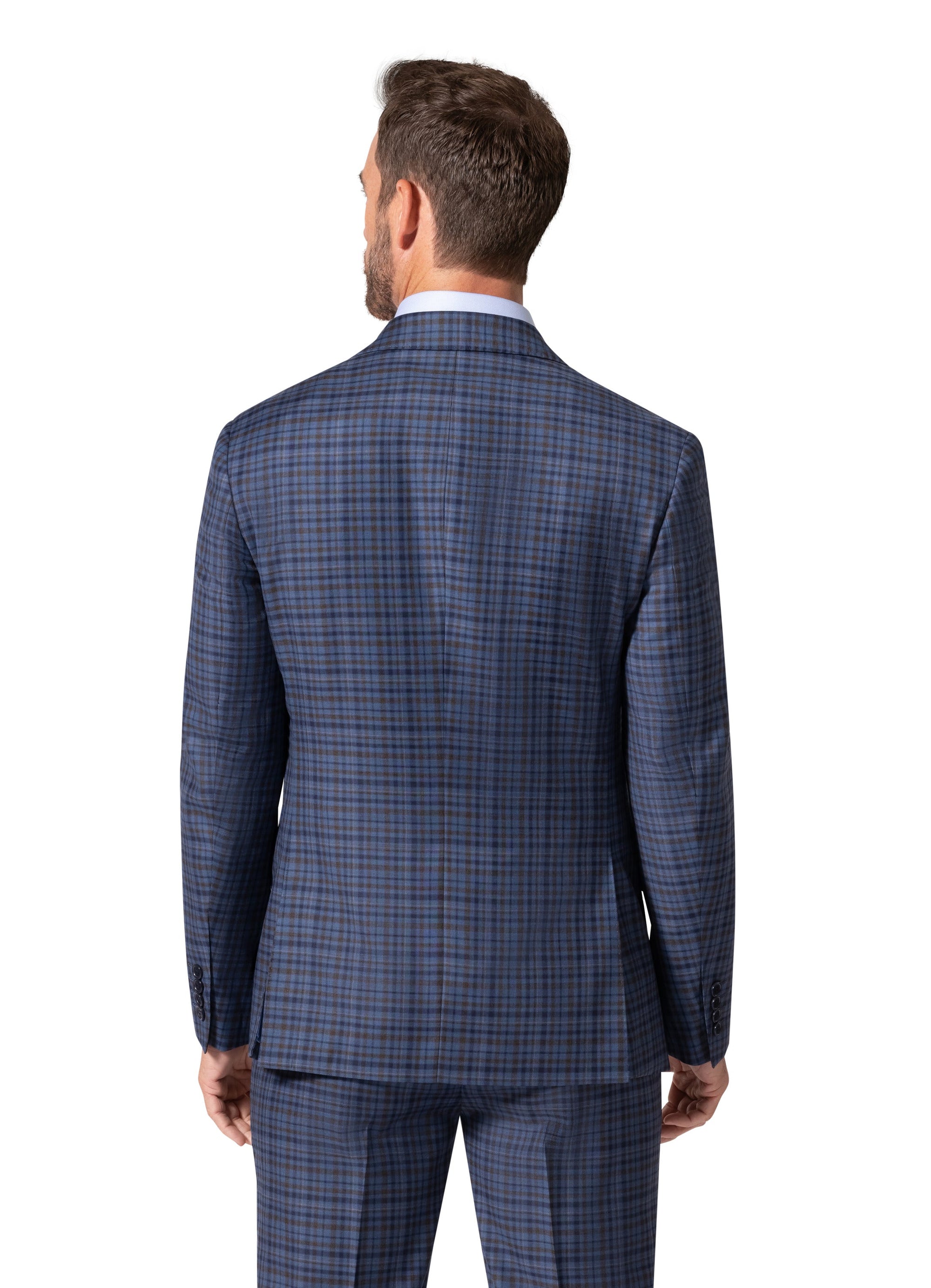 Berragamo Elegant - Faille Wool 10005.4099 S/B Slim Fit Suit