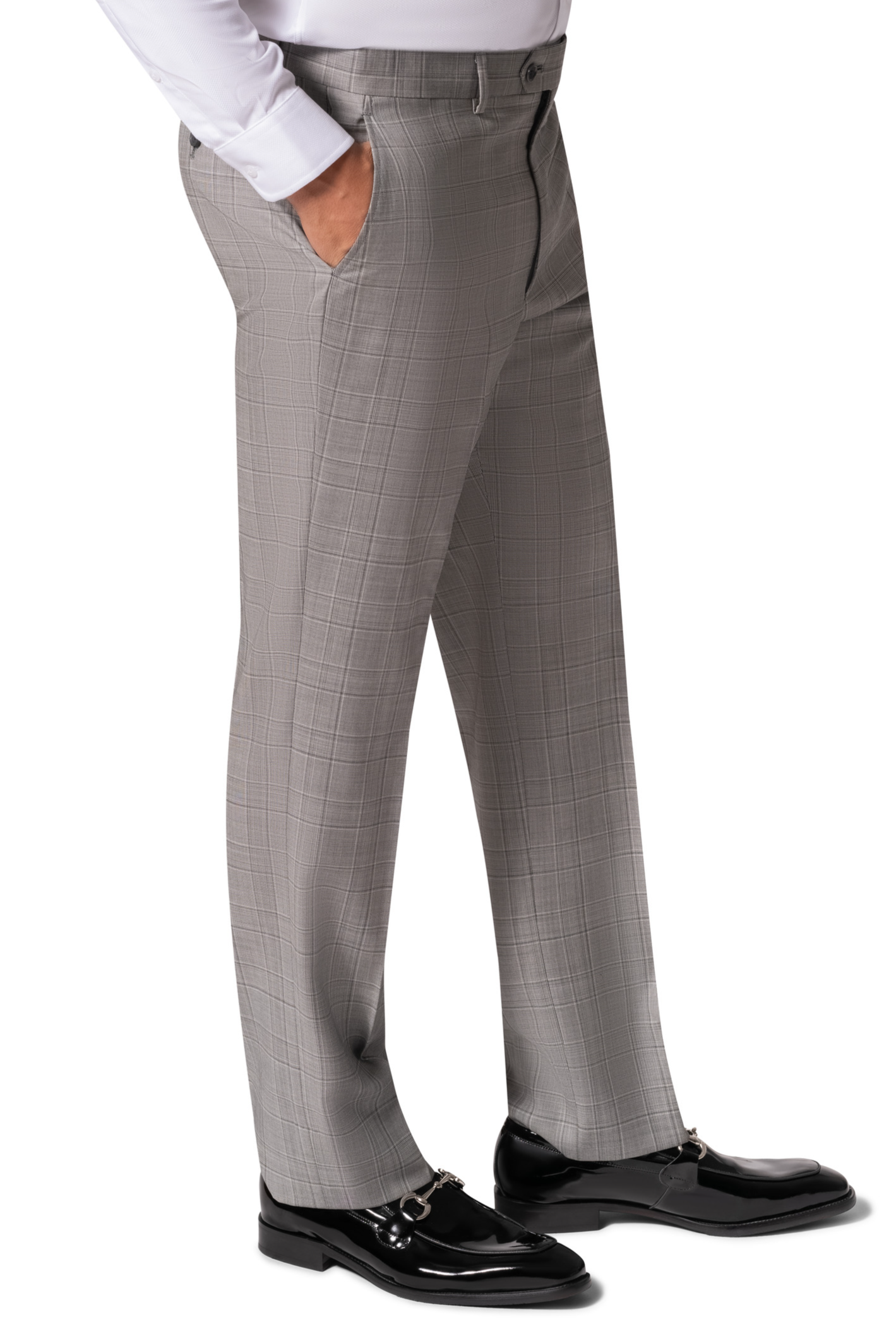 Bergamo Elegant - Reda |  156.43 Modern 2-Piece Suit - Grey