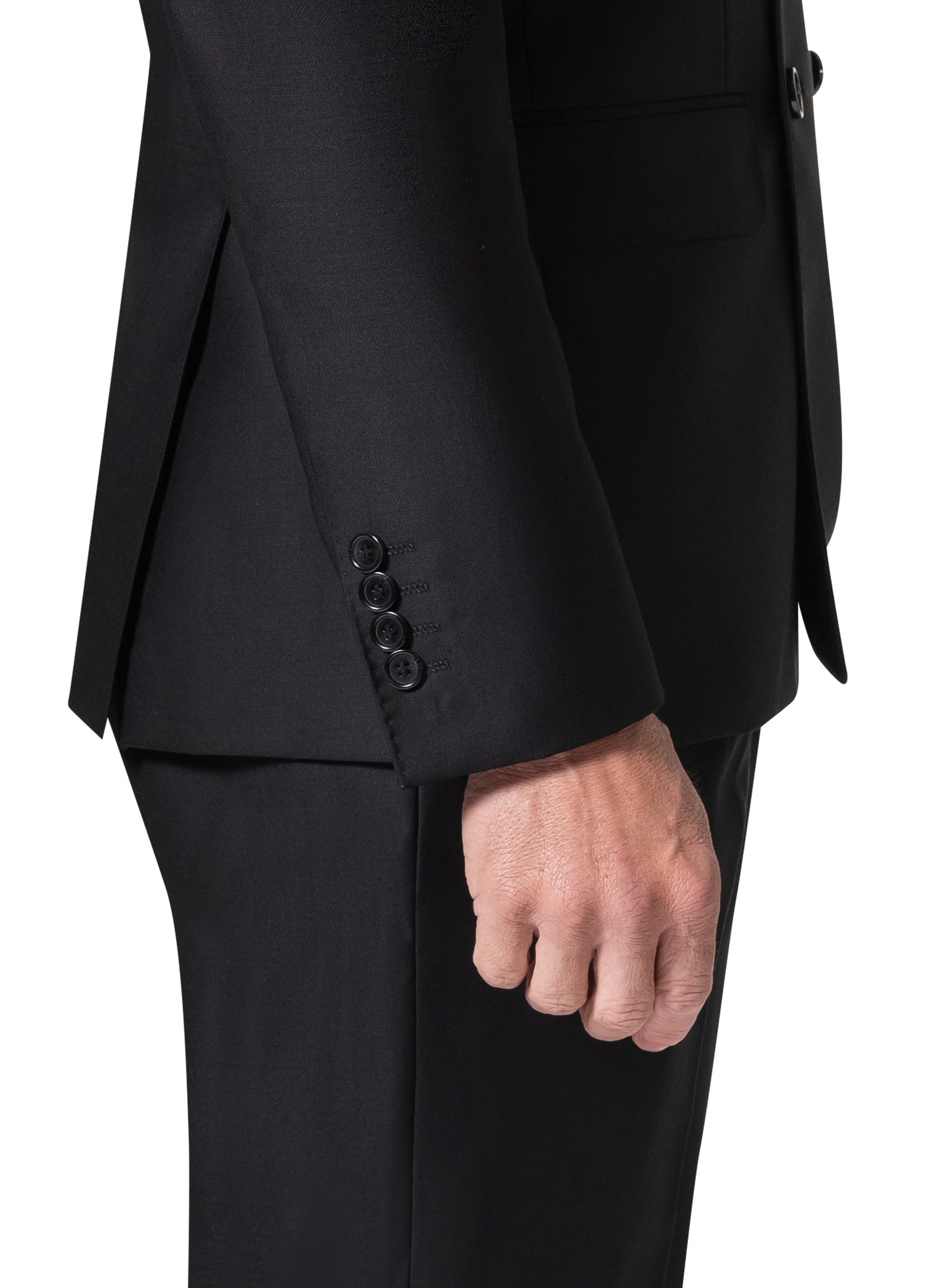 Berragamo Elegant - Faille Wool 10153.004 D/B Slim Fit Suit