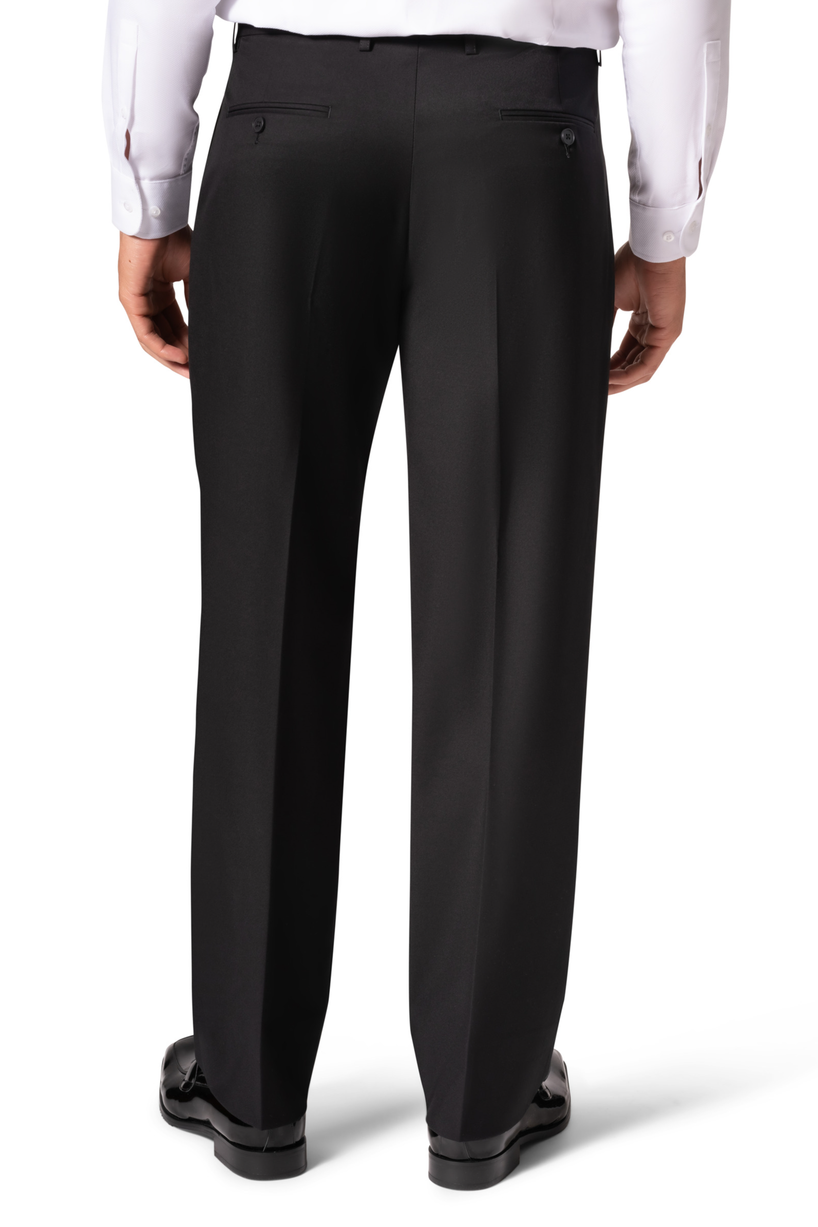 Bergamo Orange A6732 D/B Modern Fit Suit - Black