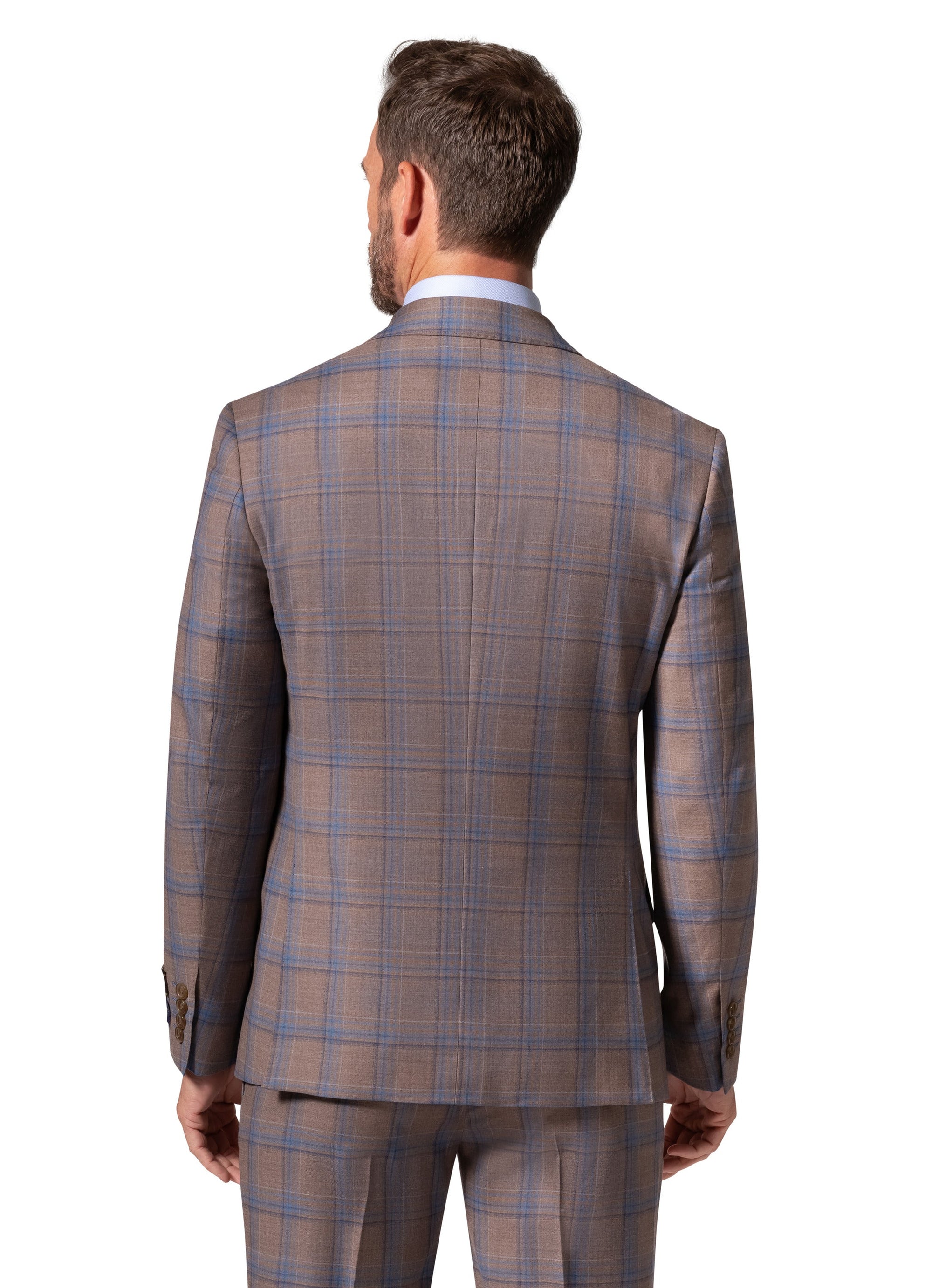 Bergamo Elegant - Faille Wool 10005.4100 S/B Slim Fit Suit