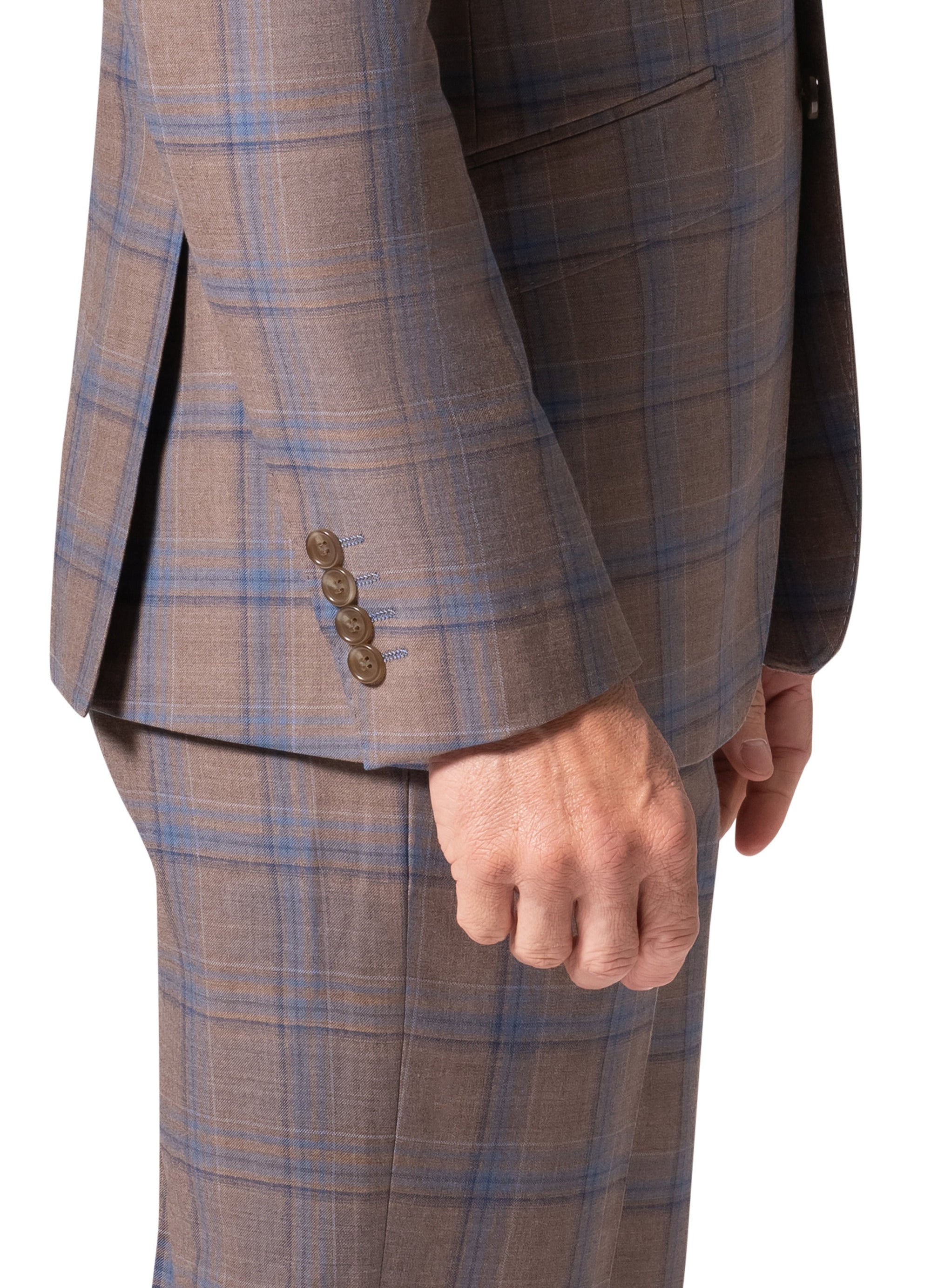 Bergamo Elegant - Faille Wool 10005.4100 S/B Slim Fit Suit