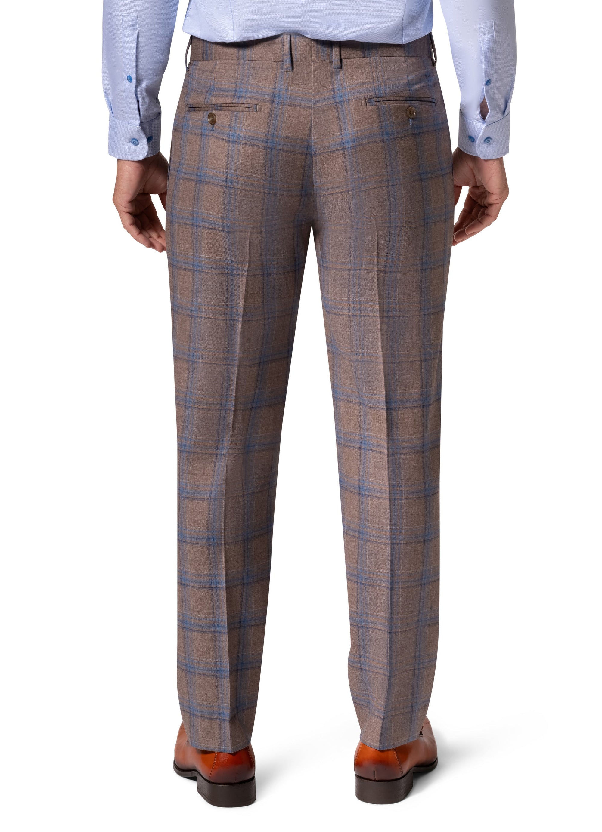 Berragamo Elegant - Faille Wool 10005.4100 S/B Slim Fit Suit