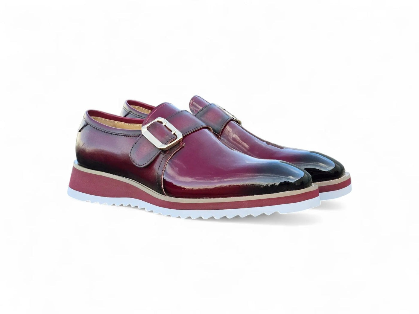 Carrucci KS515-38P Red Patent Leather Loafer
