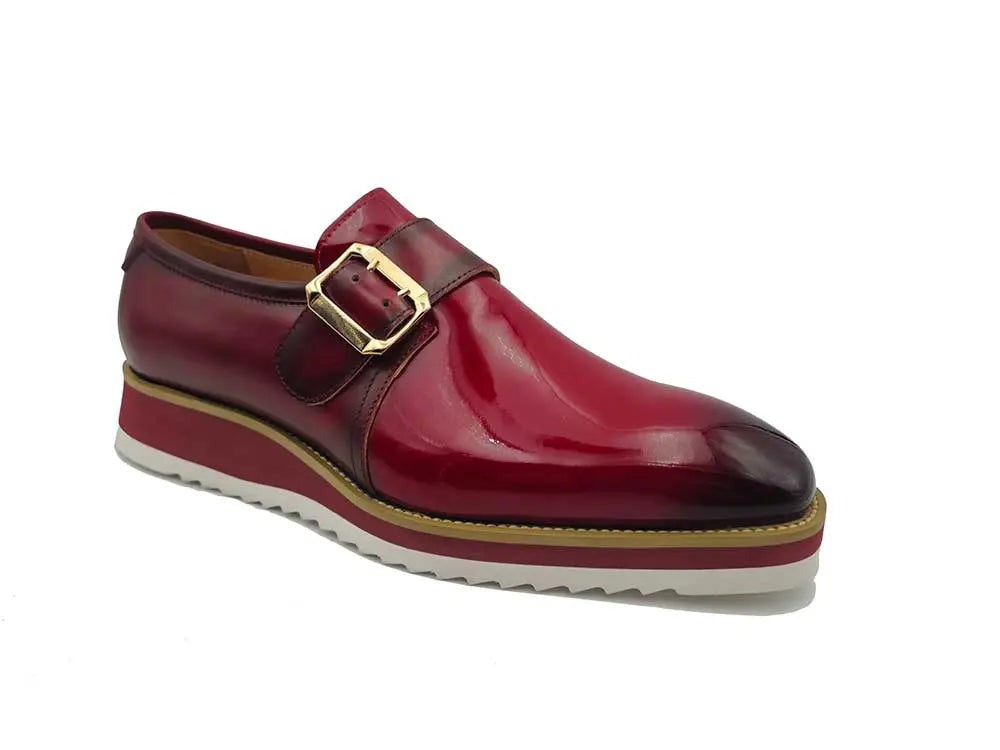 Carrucci KS515-38P Red Patent Leather Loafer