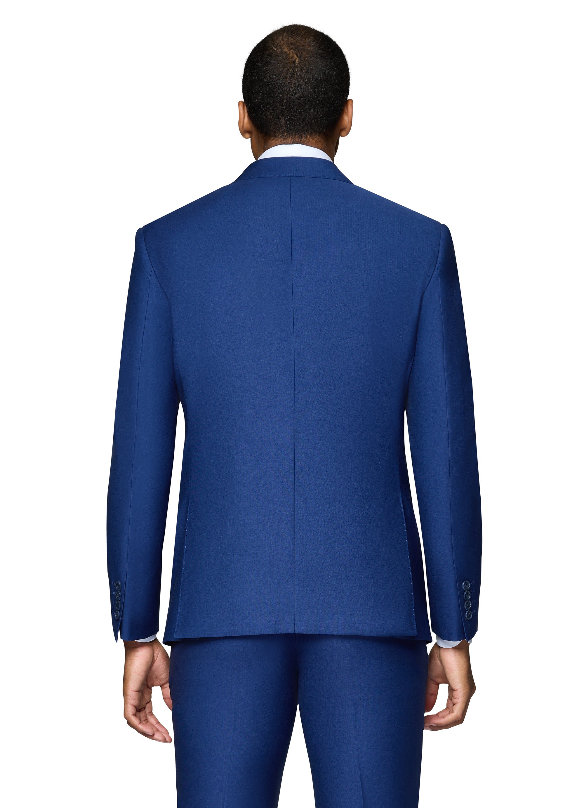 Berragamo Elegant - Slim Peak Suit  - New Blue