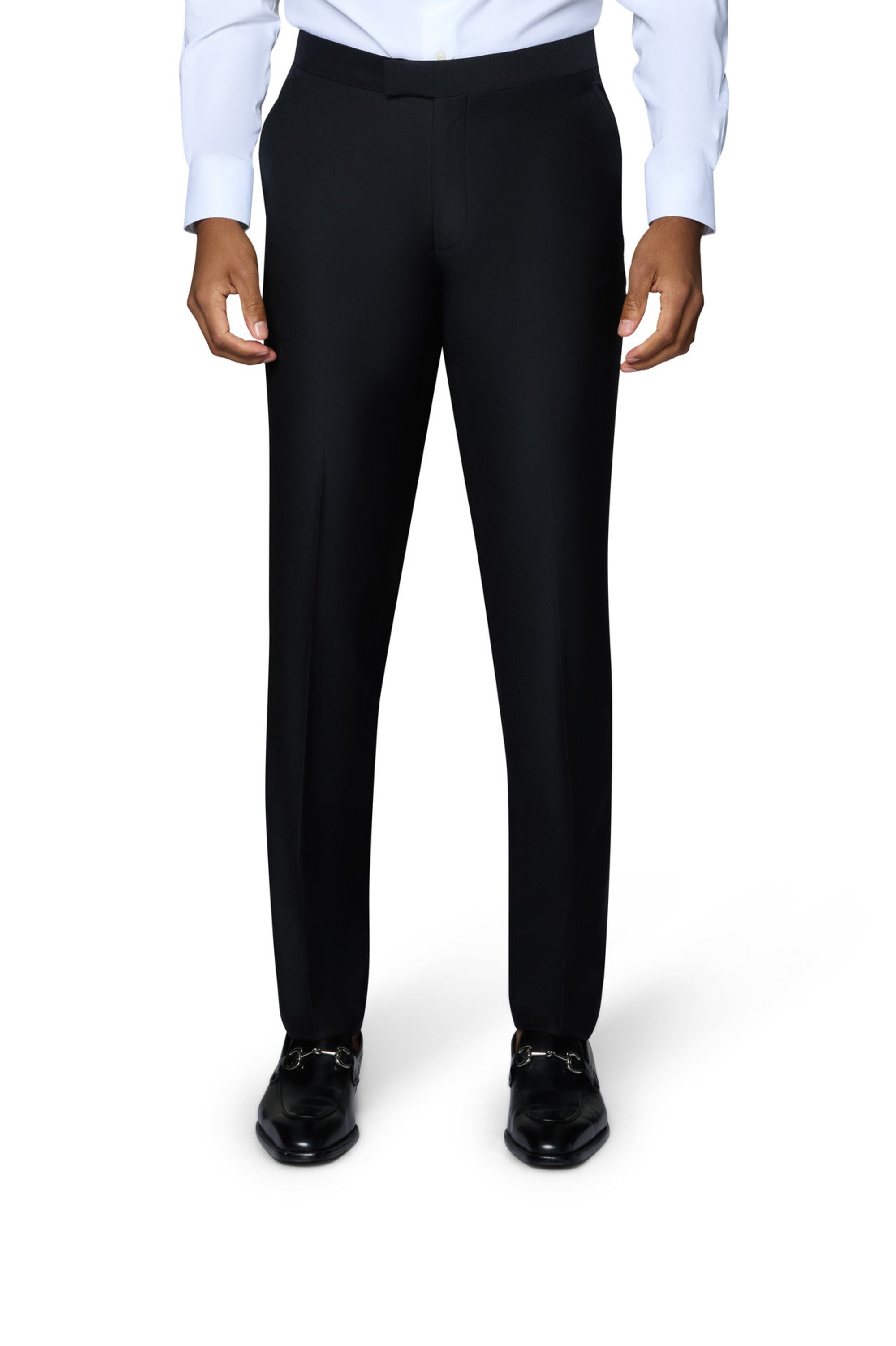 Berragamo Elegant -  Modern Fit Tuxedo - Black