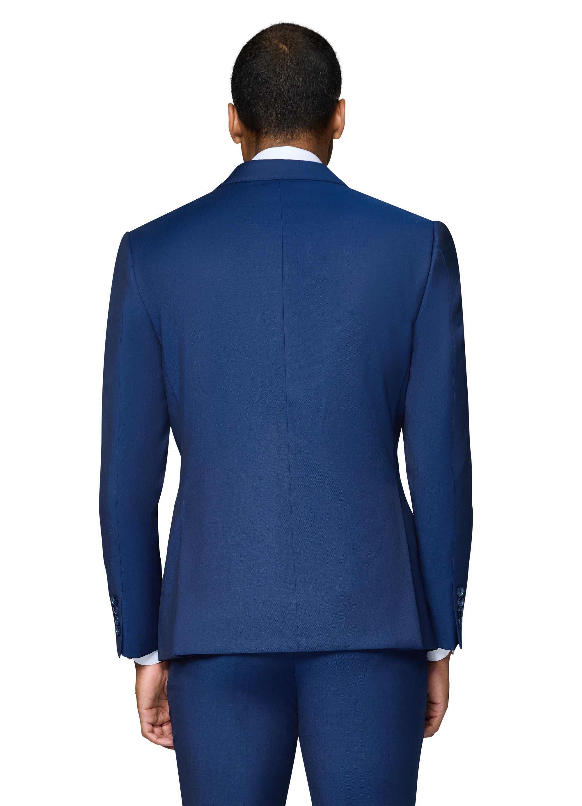Berragamo - Reda | Slim 2-Piece Notch Solid New Blue Suit
