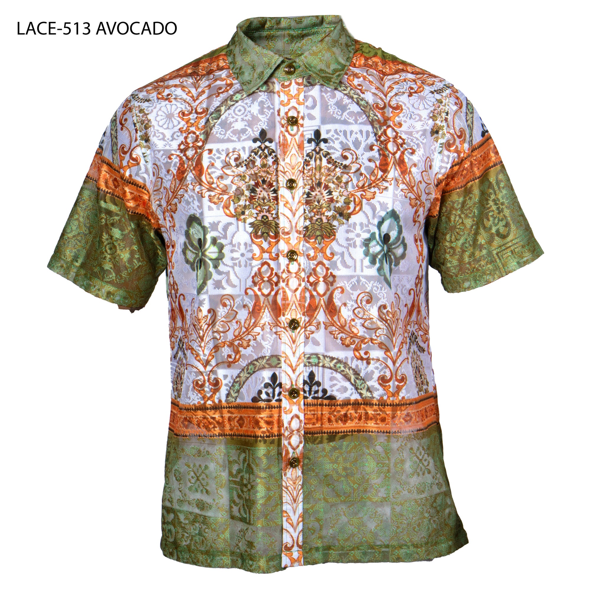 Prestige LACE-513 Short Sleeve Shirt - Avocado