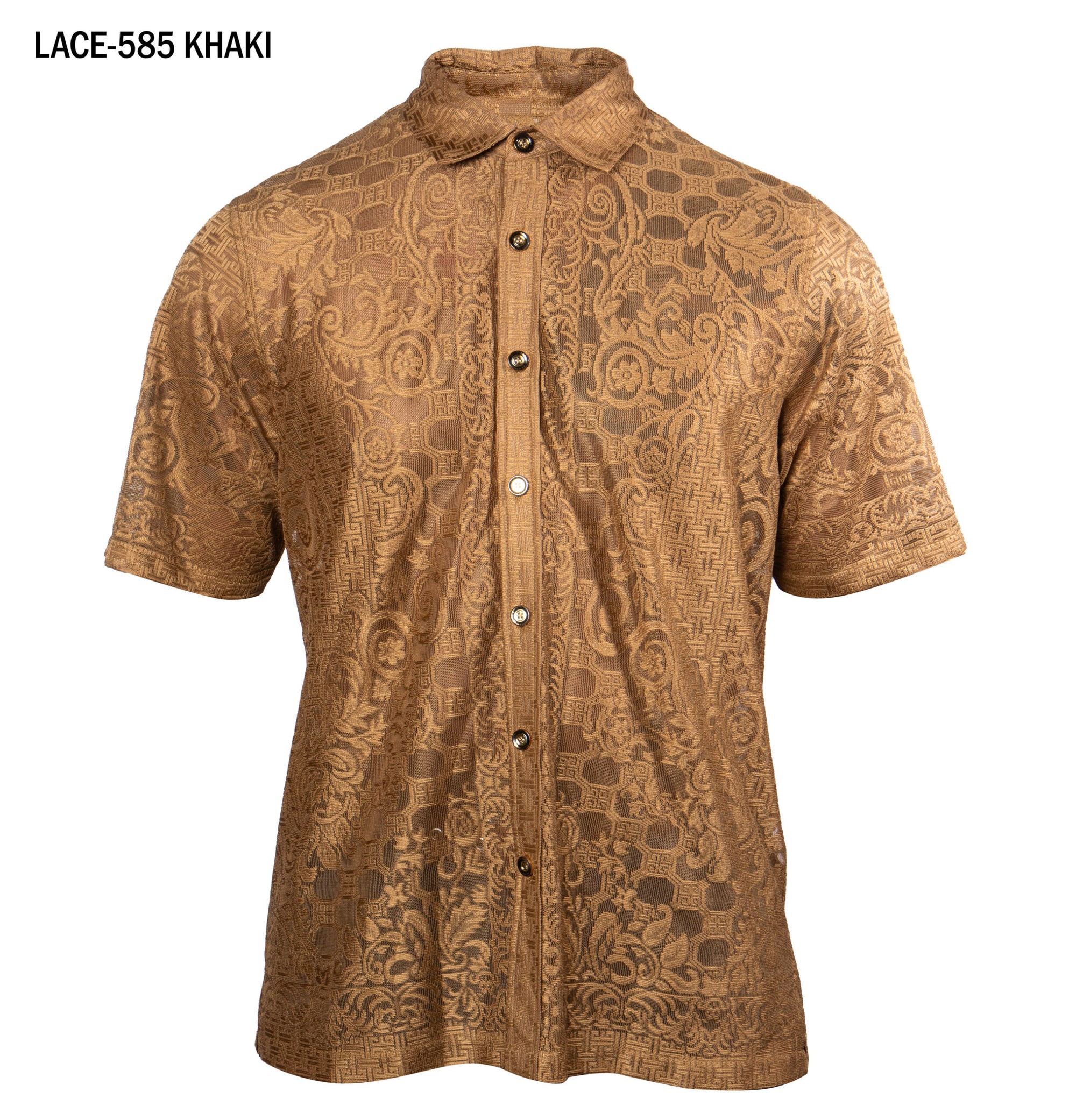 Prestige LACE-585 Short Sleeve Shirt - Khaki