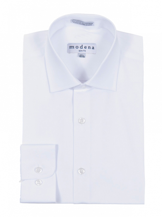 modena dress shirts Slim Fit Regular Cuff Shirt - M300SP0R wedding guest style Gold Lace Toddler Ball Crafted for a contemporary Color:LIGHT BLUE PINK