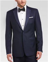 Calvin Klein 100 Wool Navy Tuxedo
