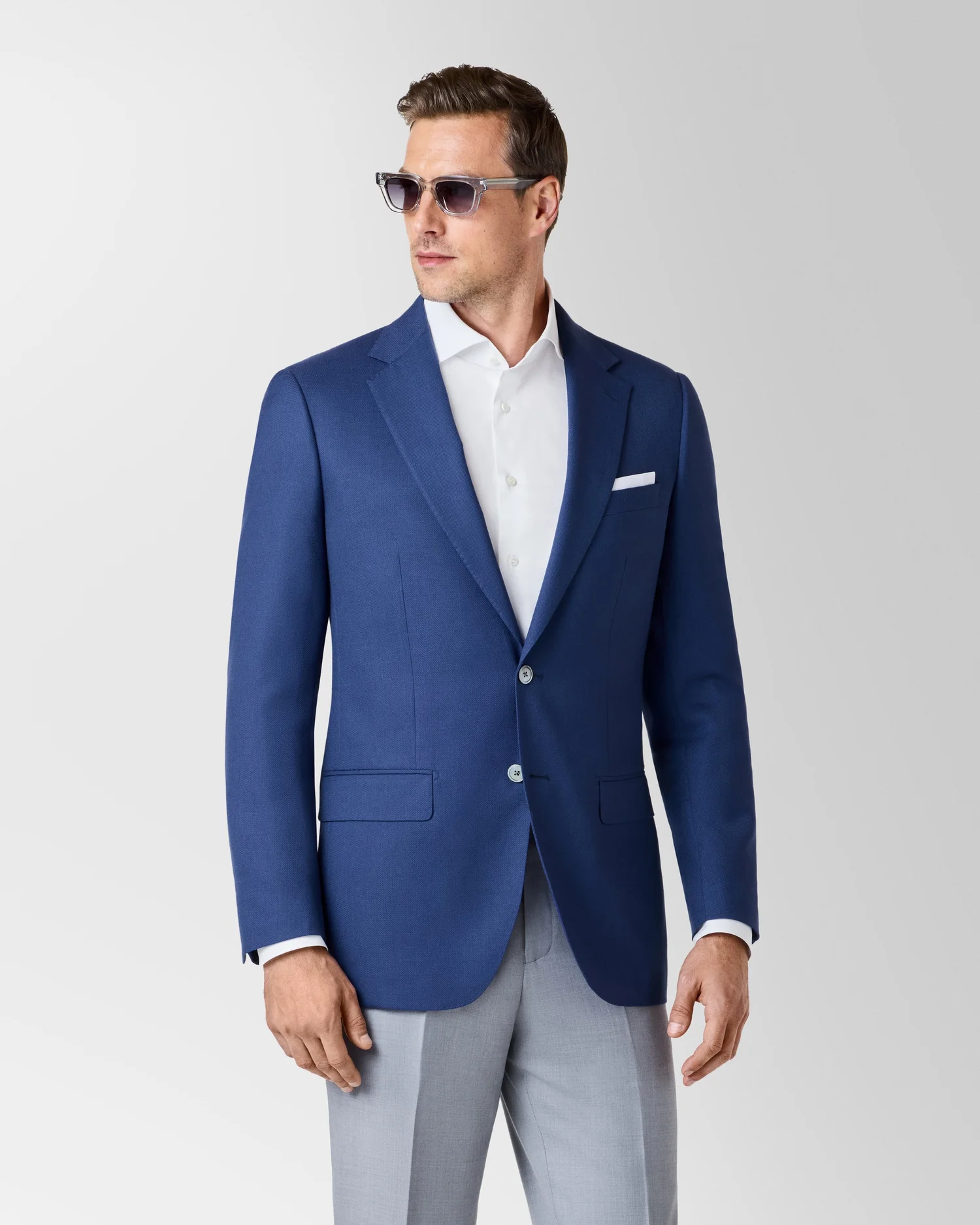 Baroni  - French Blue Blazer