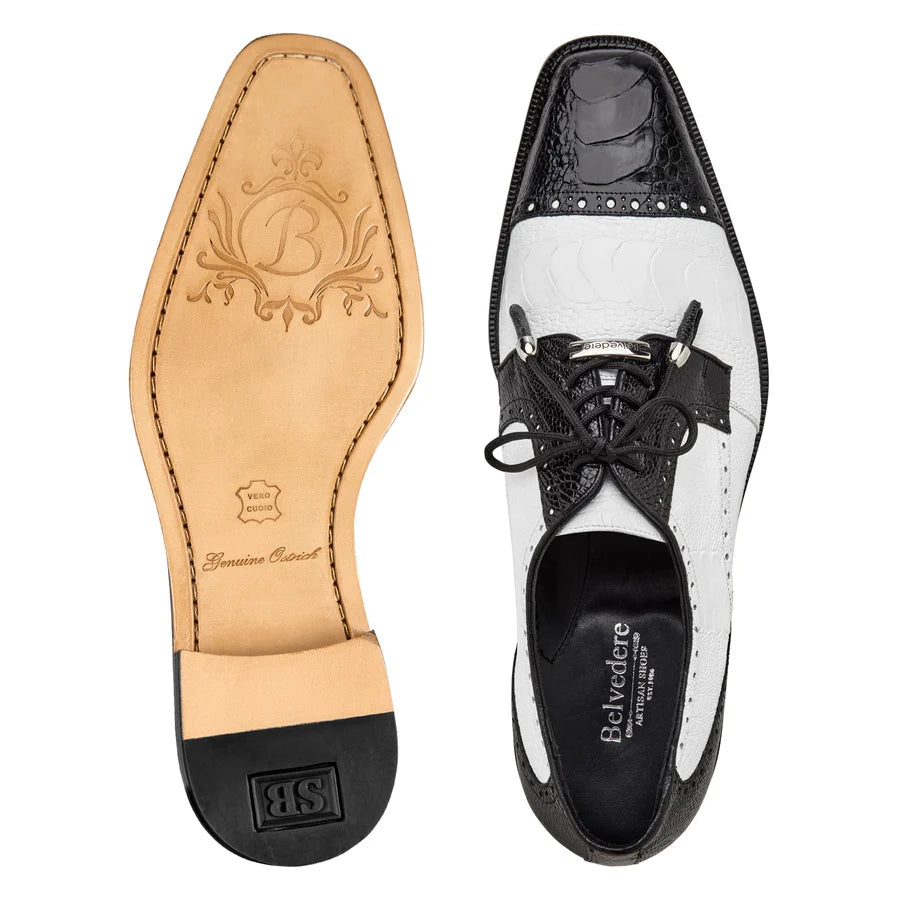 Belvedere Shoes Batta - Black & White