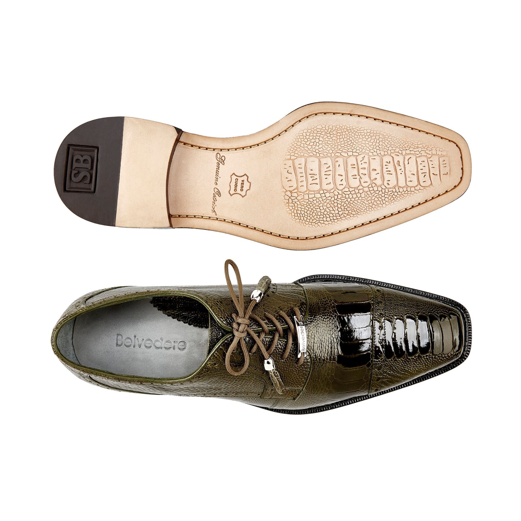 Belvedere Shoes Batta - Olive