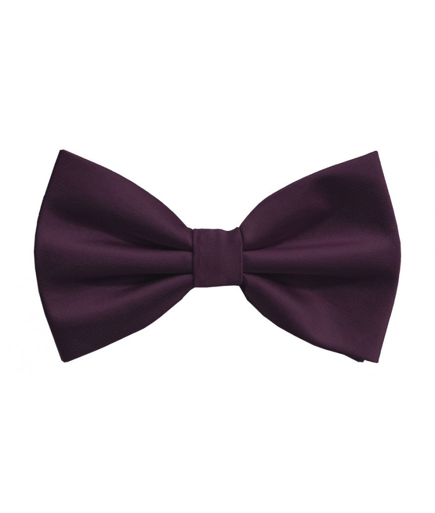 Men's BT100 - Solid Pre-Tied Bow Ties & Hankies