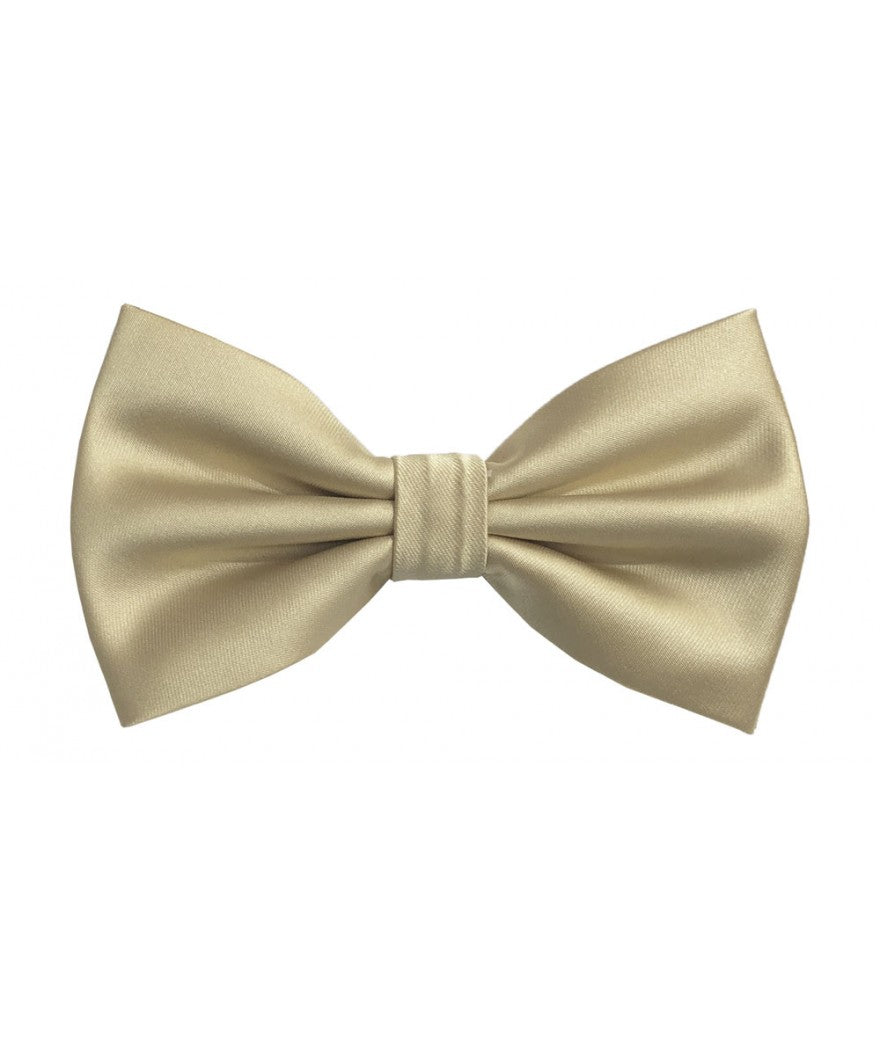 Men's BT100 - Solid Pre-Tied Bow Ties & Hankies