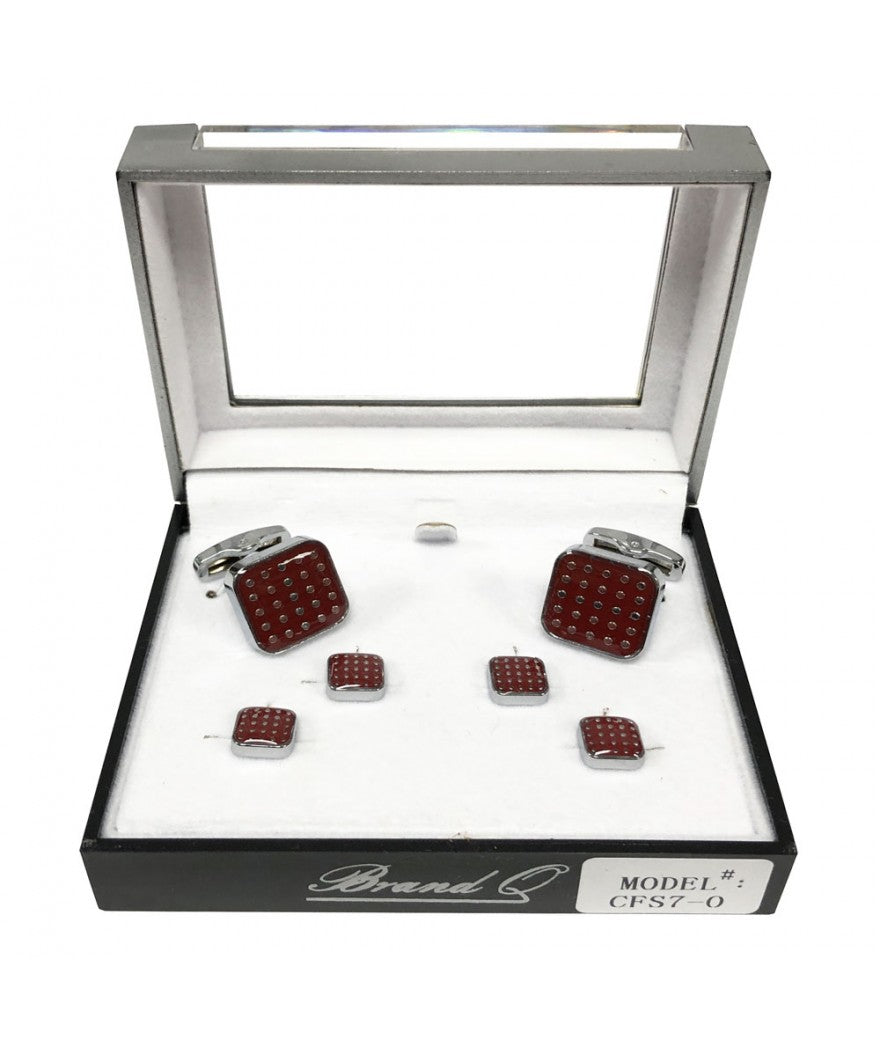 Men's CFS7 - Cufflinks with Tuxedo Studs