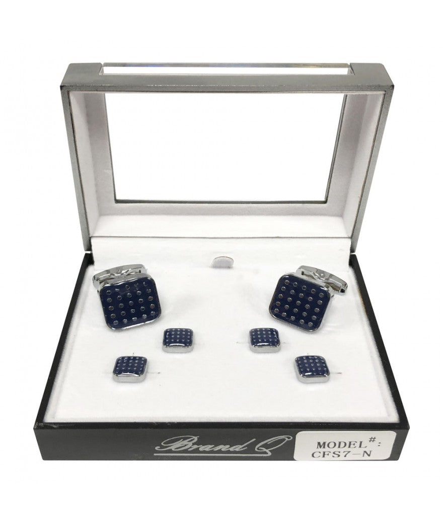 Men's CFS7 - Cufflinks with Tuxedo Studs