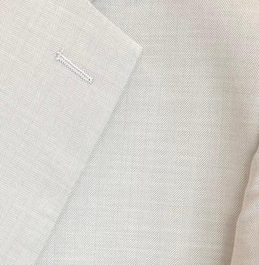 Stretch Luxury Herringbone Vested Suit - Modern Fit