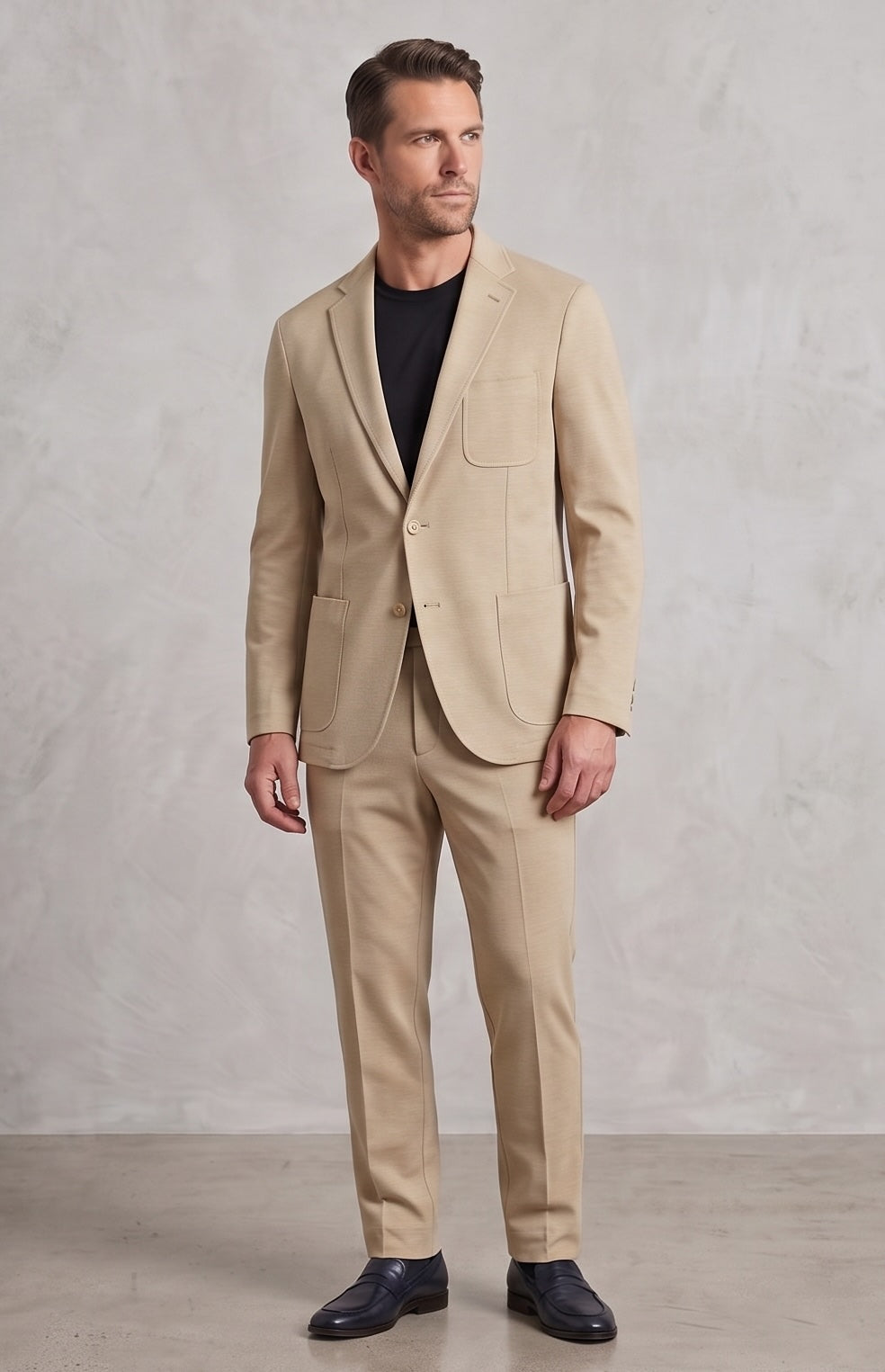 Bergamo Elegant - Tan Suit AK074TP