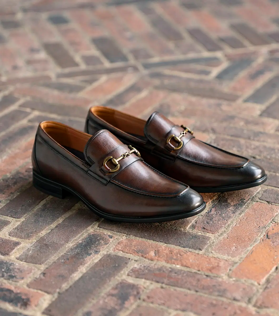 Zaffiro Moc Toe Bit Loafer II - Brown