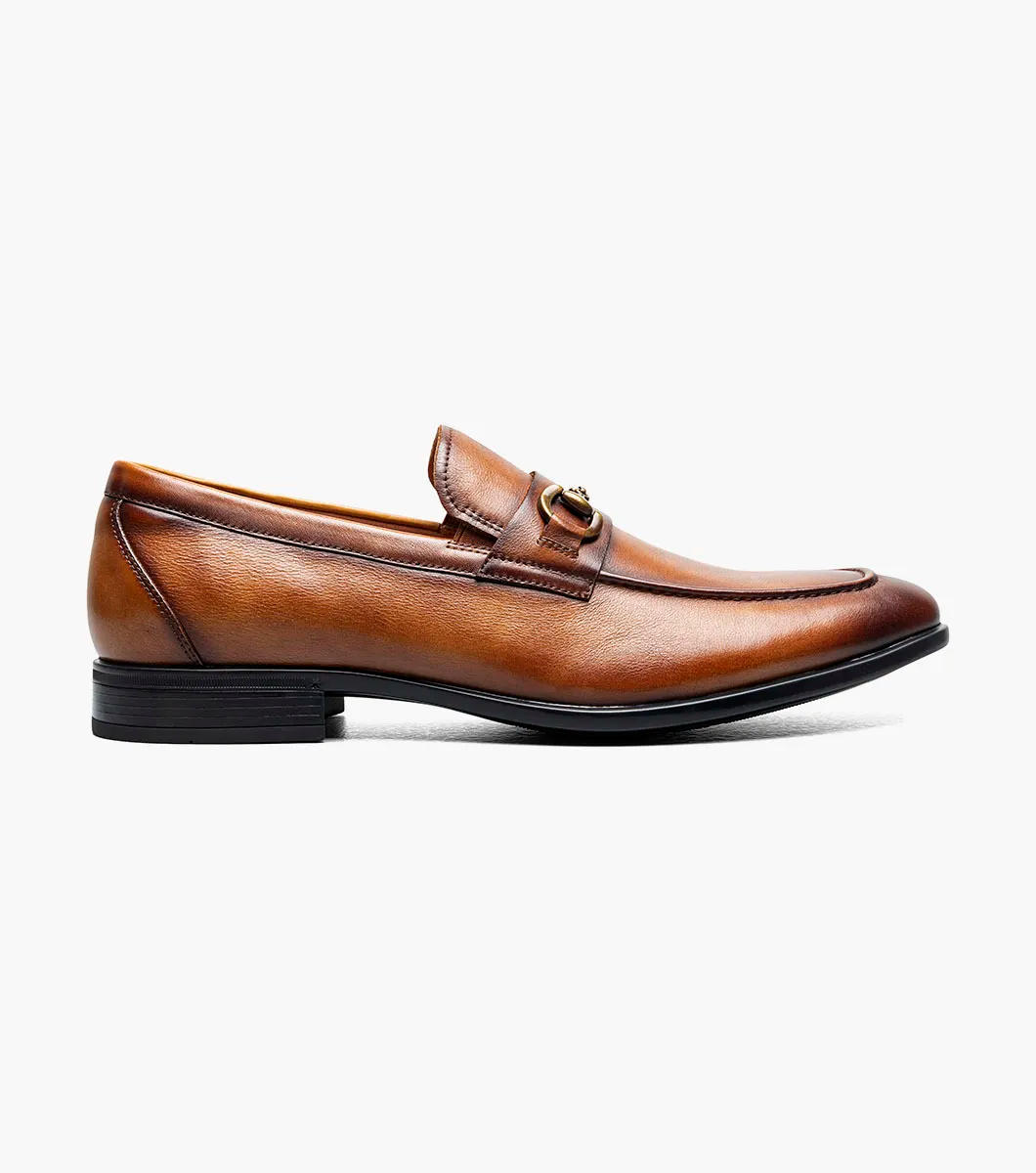 Zaffiro Moc Toe Bit Loafer II - Saddle Tan