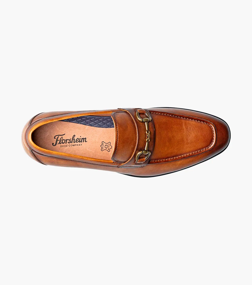Zaffiro Moc Toe Bit Loafer II - Saddle Tan
