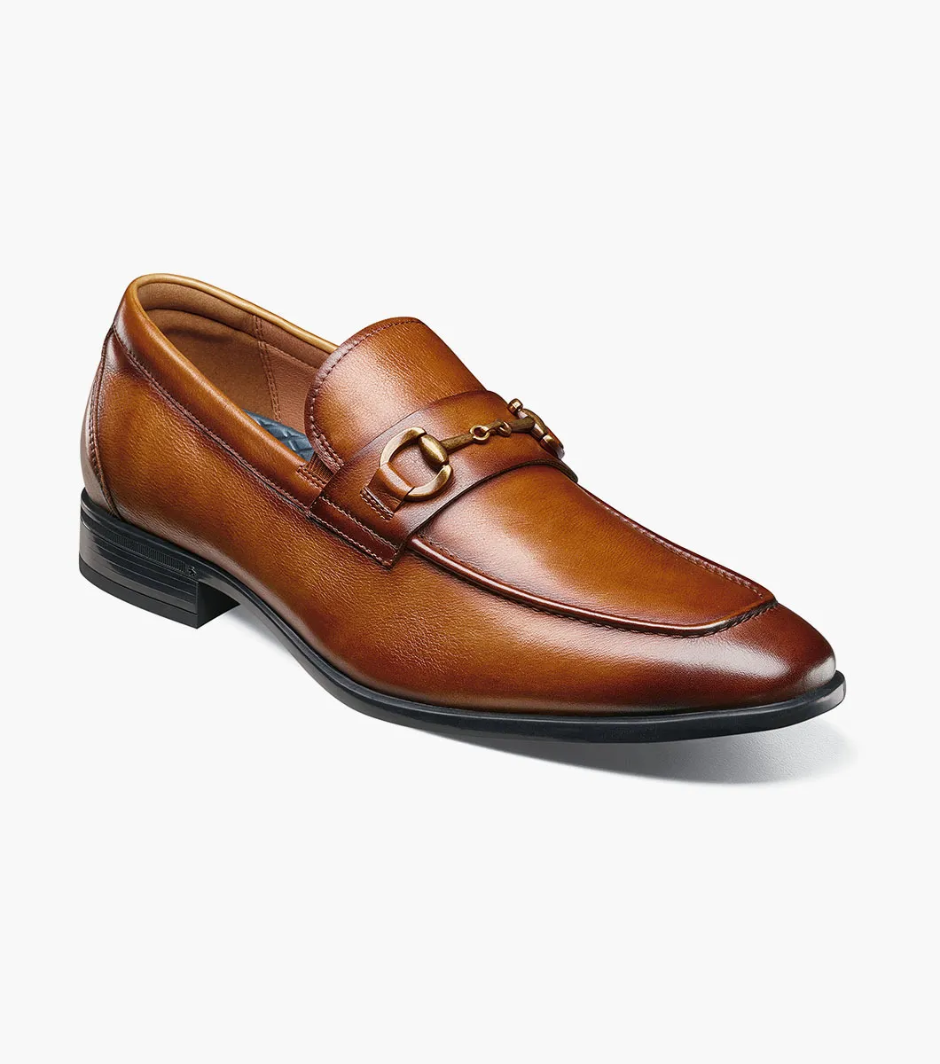 Zaffiro Moc Toe Bit Loafer II - Saddle Tan