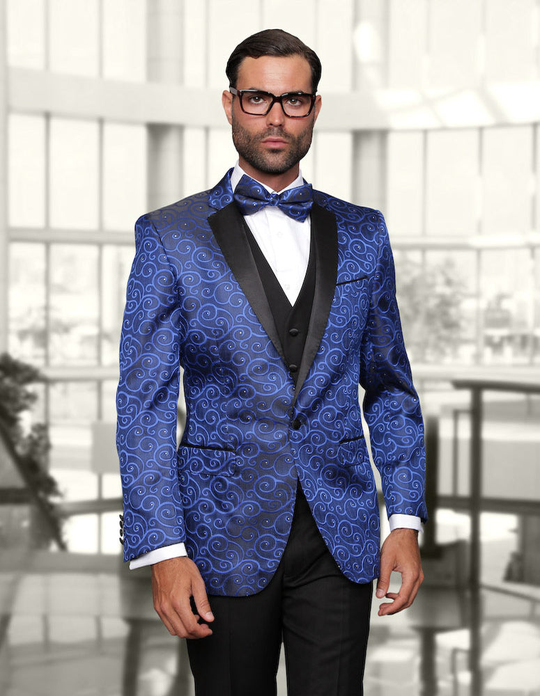 Statement | Bellagio 3-Piece Modern Tuxedo Suit