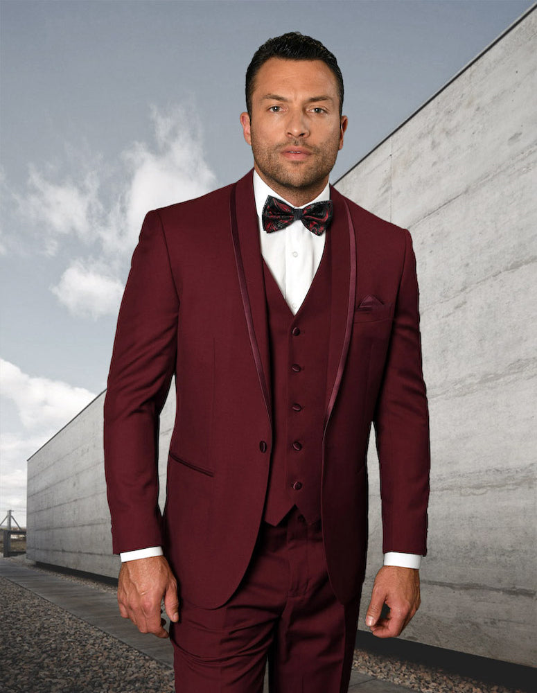 Statement | Caesar 3-Piece Modern Tuxedo Suit